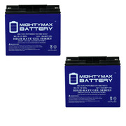 Mighty Max Battery 12V 18AH GEL Battery for Tycon Power Systems UPS-PL2448HP-18 - 2 Pack ML18-12GELMP2639
